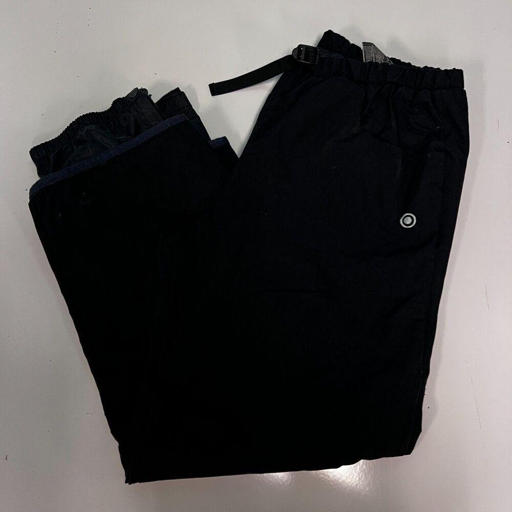Burton Biolight Snowboard Pants Mens Large Black Insulated Ski Snow Pants Baggy